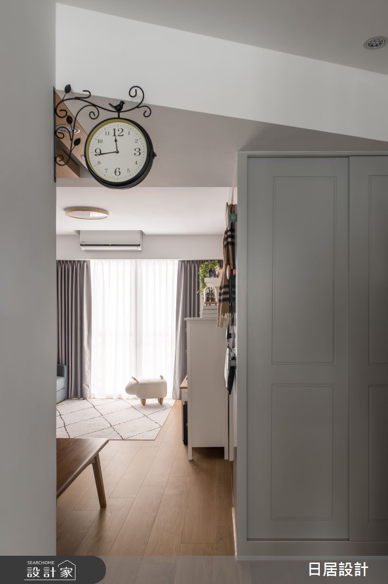 24坪老屋(31~40年)＿混搭風玄關案例圖片＿日居設計＿日居_故事書之1