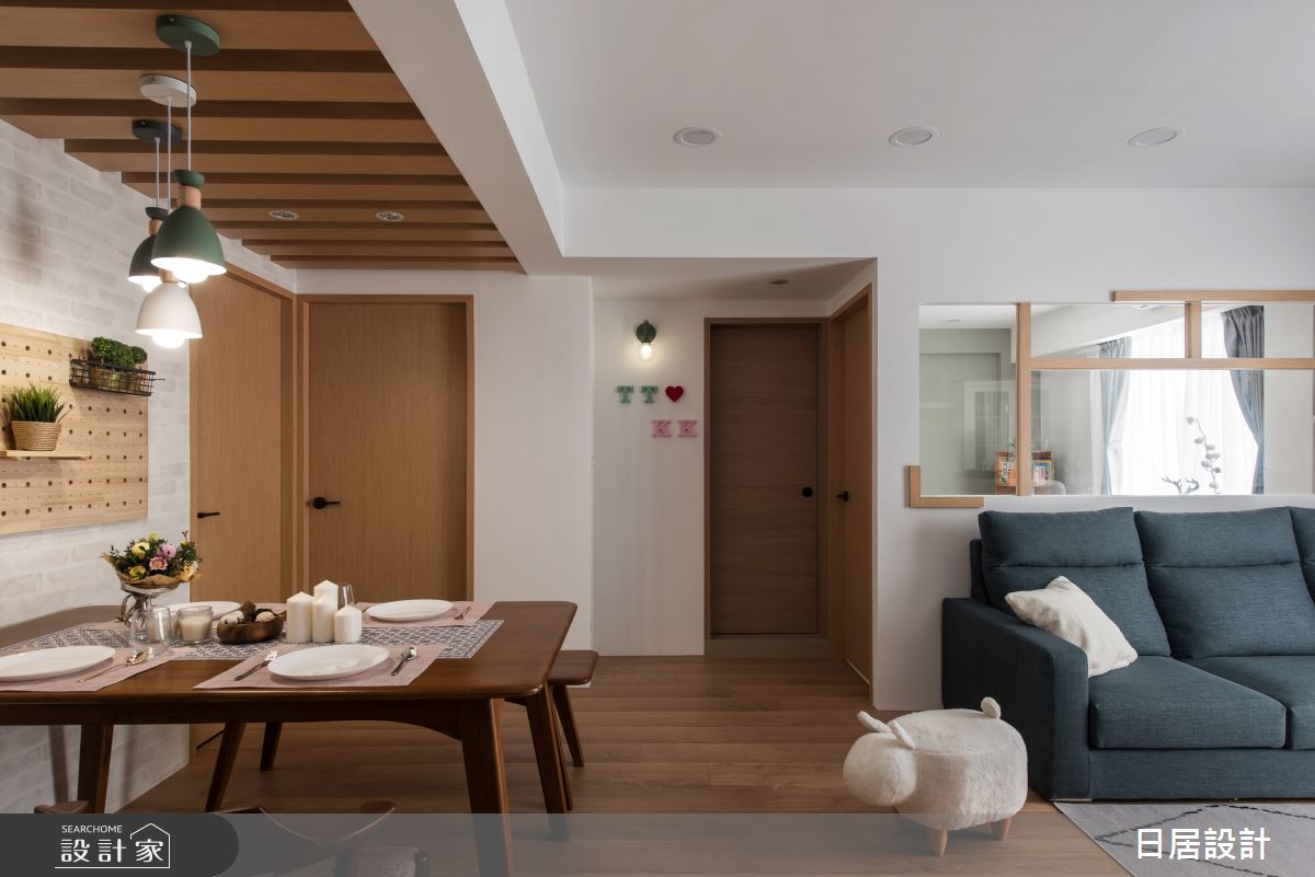 24坪老屋(31~40年)＿混搭風客廳餐廳案例圖片＿日居設計＿日居_故事書之21
