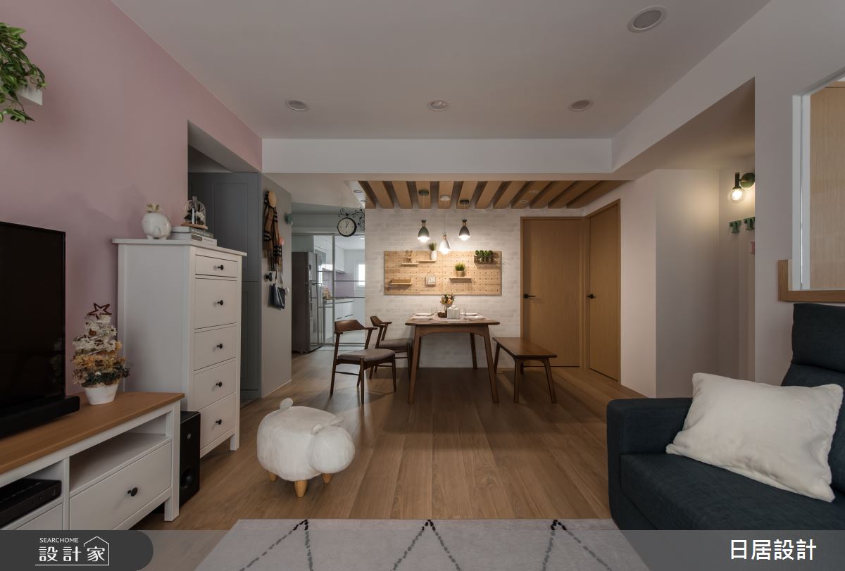 24坪老屋(31~40年)＿混搭風客廳餐廳案例圖片＿日居設計＿日居_故事書之14