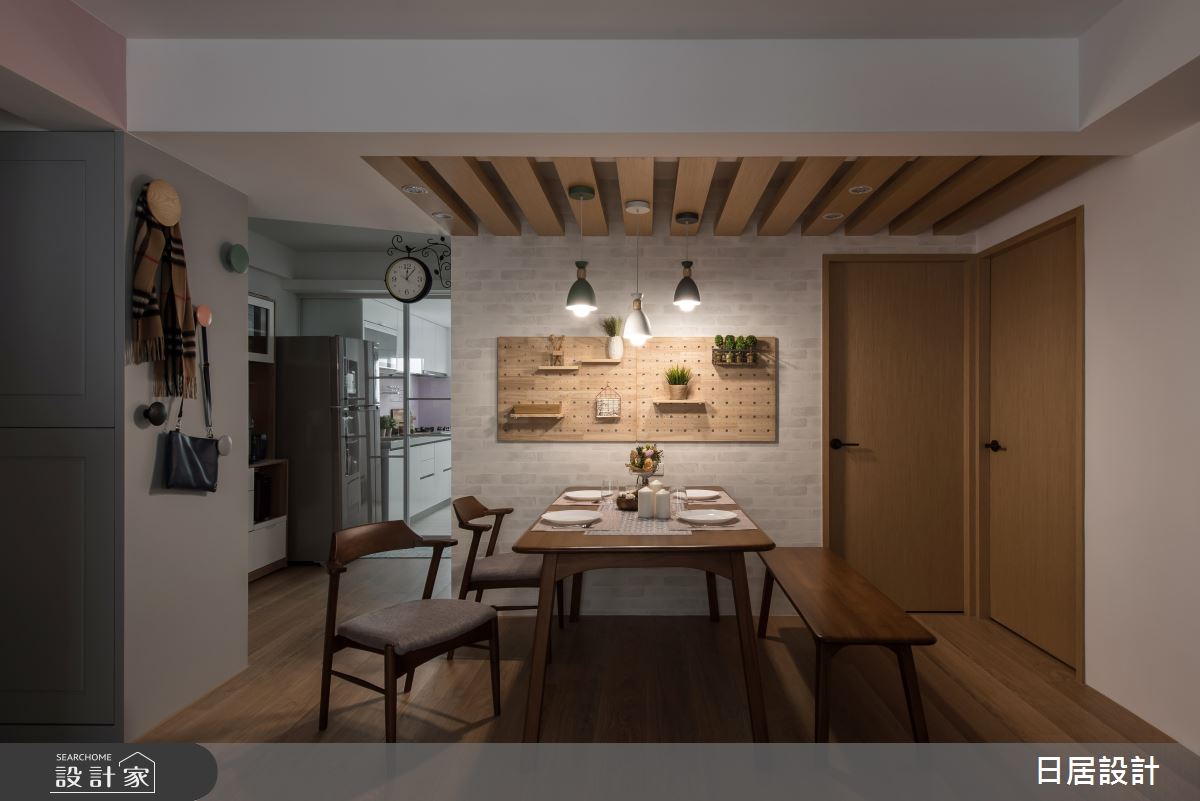 24坪老屋(31~40年)＿混搭風餐廳廚房案例圖片＿日居設計＿日居_故事書之15