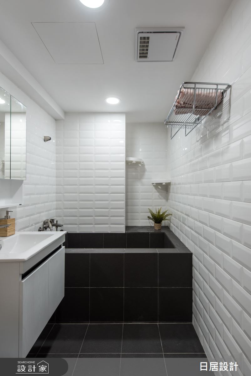 24坪老屋(31~40年)＿混搭風浴室案例圖片＿日居設計＿日居_故事書之26