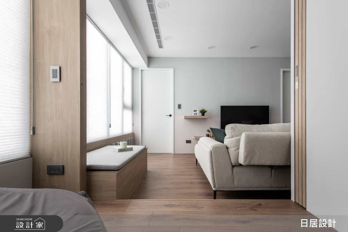 18坪新成屋(5年以下)＿混搭風客廳案例圖片＿日居設計＿日居_寧靜詼諧的調和小品之20