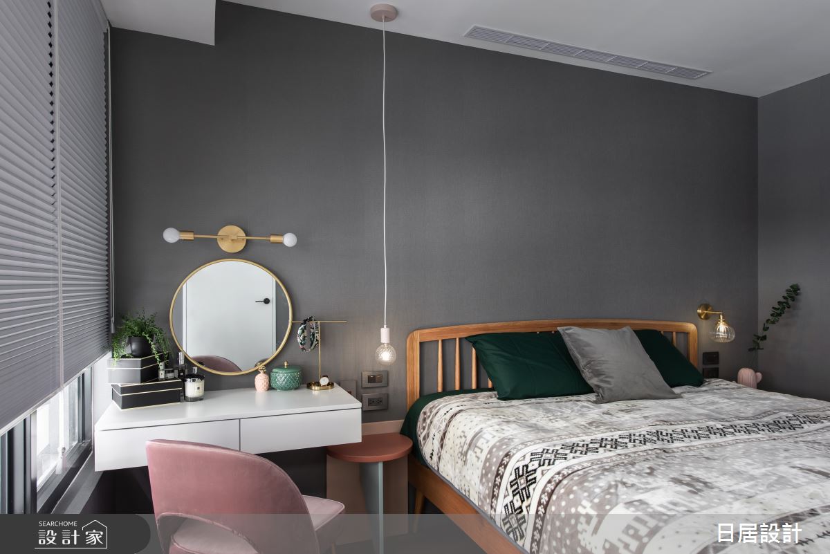18坪新成屋(5年以下)＿混搭風臥室案例圖片＿日居設計＿日居_寧靜詼諧的調和小品之27