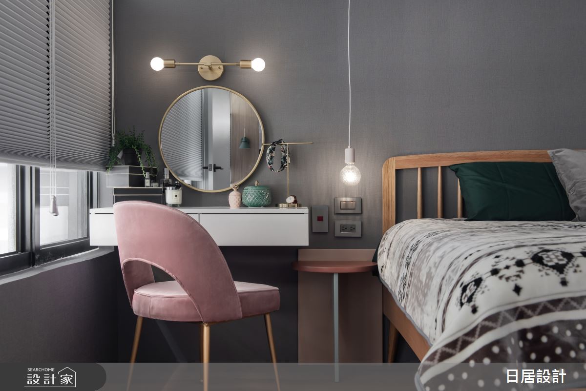 18坪新成屋(5年以下)＿混搭風臥室案例圖片＿日居設計＿日居_寧靜詼諧的調和小品之28