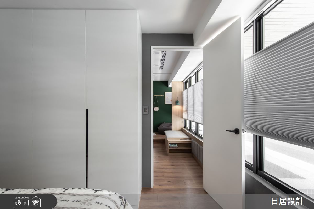 18坪新成屋(5年以下)＿混搭風臥室案例圖片＿日居設計＿日居_寧靜詼諧的調和小品之26