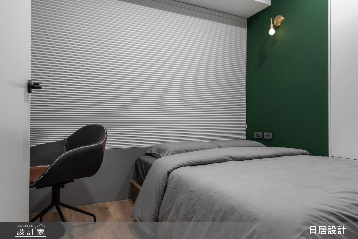 18坪新成屋(5年以下)＿混搭風客房案例圖片＿日居設計＿日居_寧靜詼諧的調和小品之35