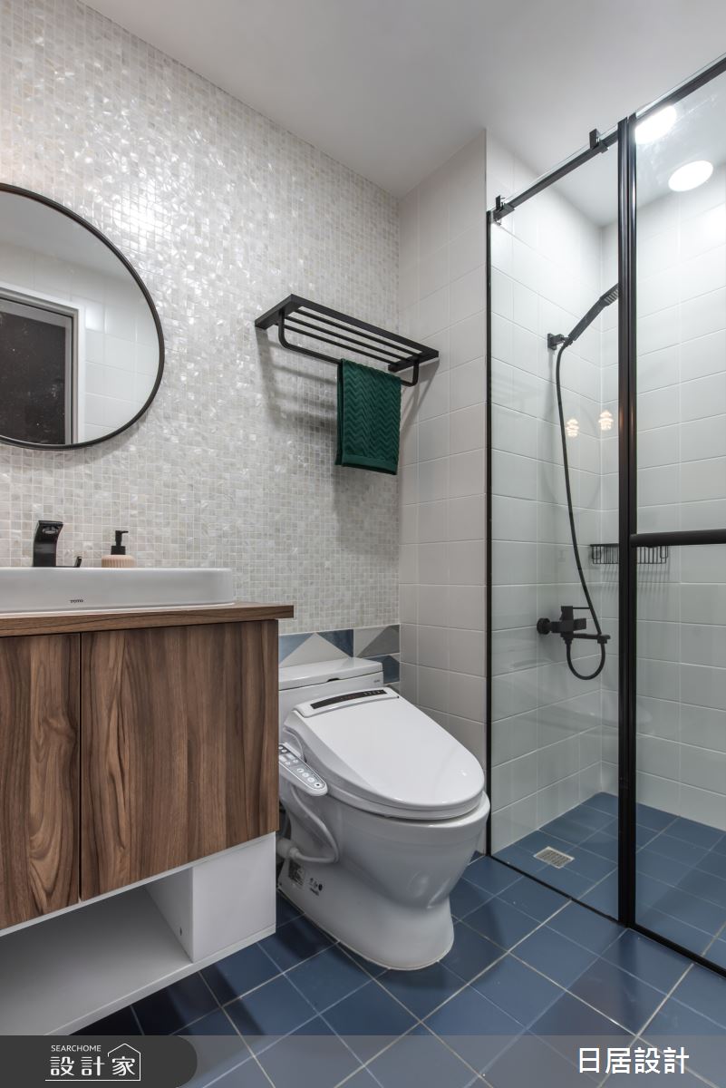 18坪新成屋(5年以下)＿混搭風浴室案例圖片＿日居設計＿日居_寧靜詼諧的調和小品之39