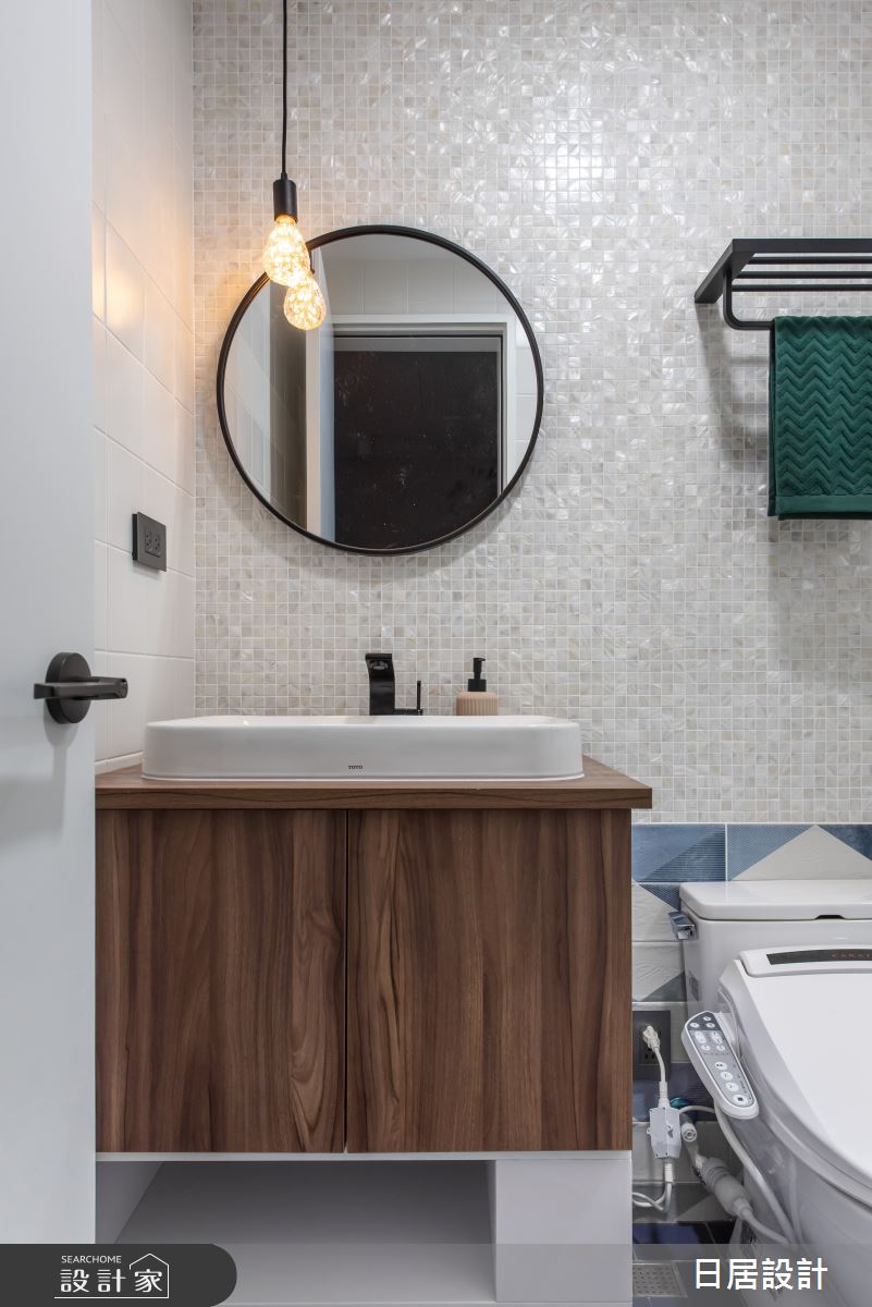 18坪新成屋(5年以下)＿混搭風浴室案例圖片＿日居設計＿日居_寧靜詼諧的調和小品之40
