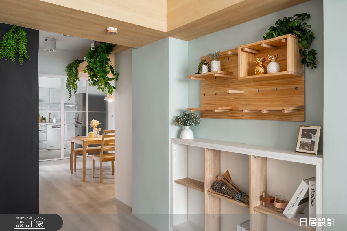 27坪老屋(31~40年)＿混搭風餐廳案例圖片＿日居設計＿日居_綠意之13