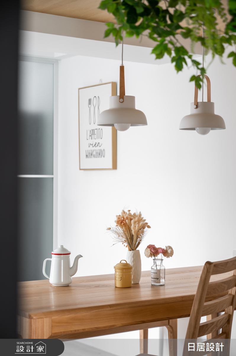 27坪老屋(31~40年)＿混搭風餐廳案例圖片＿日居設計＿日居_綠意之15