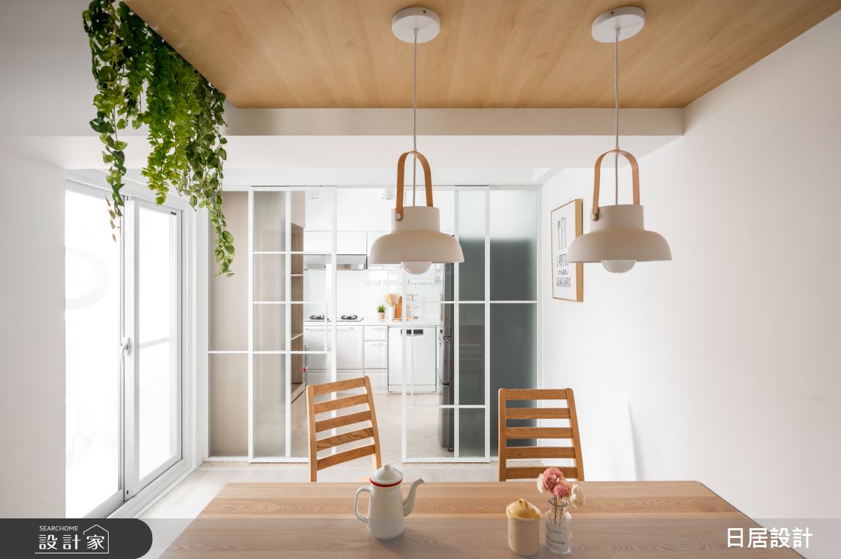 27坪老屋(31~40年)＿混搭風餐廳案例圖片＿日居設計＿日居_綠意之18