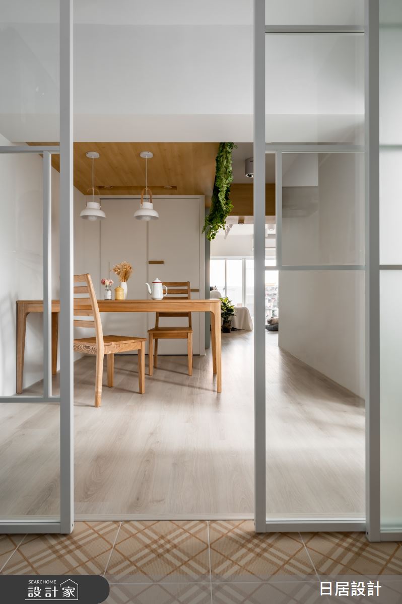 27坪老屋(31~40年)＿混搭風餐廳案例圖片＿日居設計＿日居_綠意之20