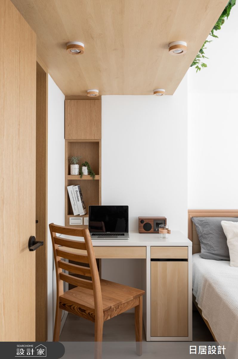 27坪老屋(31~40年)＿混搭風臥室案例圖片＿日居設計＿日居_綠意之24