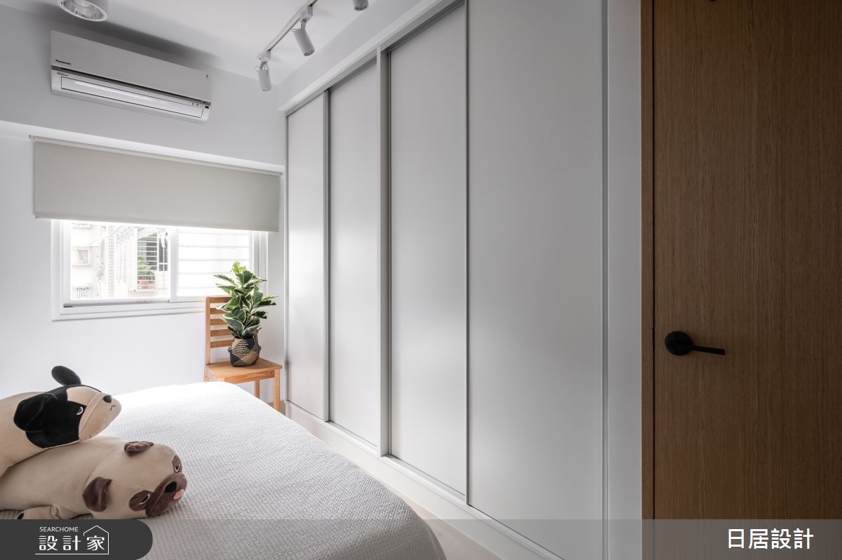 27坪老屋(31~40年)＿混搭風臥室案例圖片＿日居設計＿日居_綠意之25