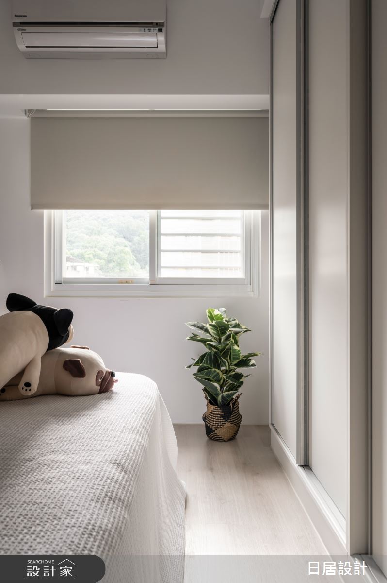 27坪老屋(31~40年)＿混搭風臥室案例圖片＿日居設計＿日居_綠意之26