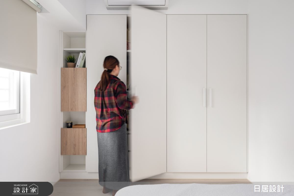 27坪老屋(31~40年)＿混搭風臥室案例圖片＿日居設計＿日居_綠意之32