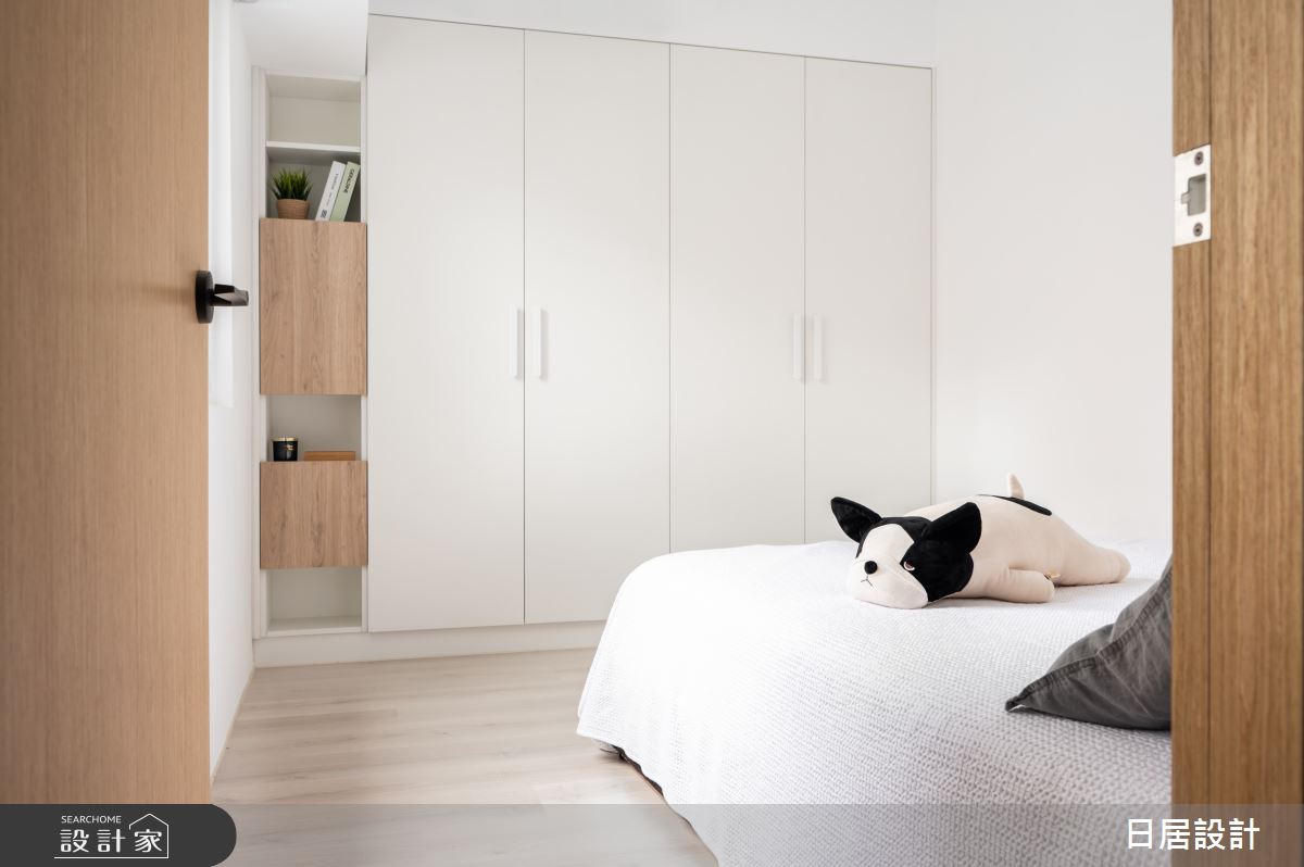 27坪老屋(31~40年)＿混搭風臥室案例圖片＿日居設計＿日居_綠意之30