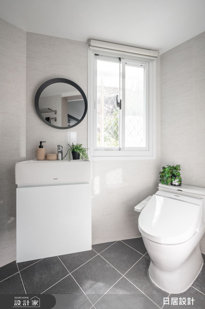 17坪老屋(31~40年)＿混搭風浴室案例圖片＿日居設計＿日居_六分熟之32