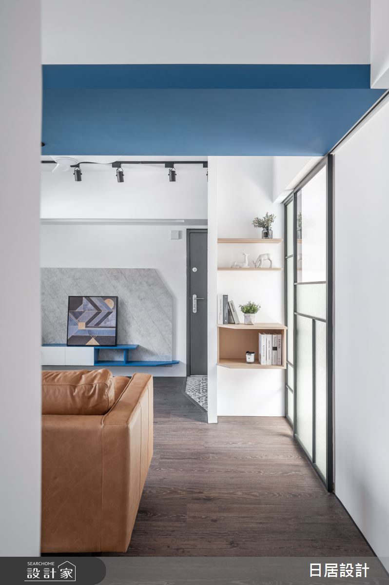 17坪老屋(31~40年)＿混搭風走廊案例圖片＿日居設計＿日居_六分熟之17