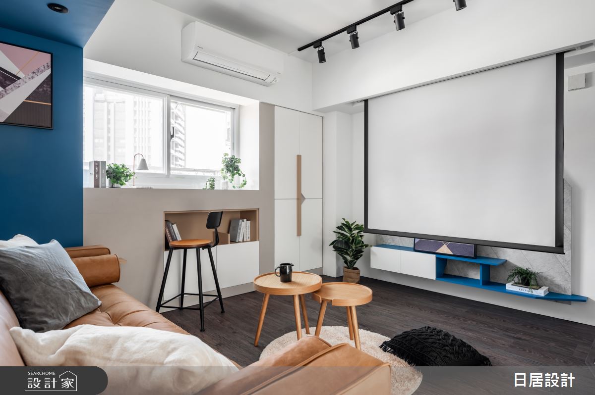 17坪老屋(31~40年)＿混搭風客廳案例圖片＿日居設計＿日居_六分熟之6