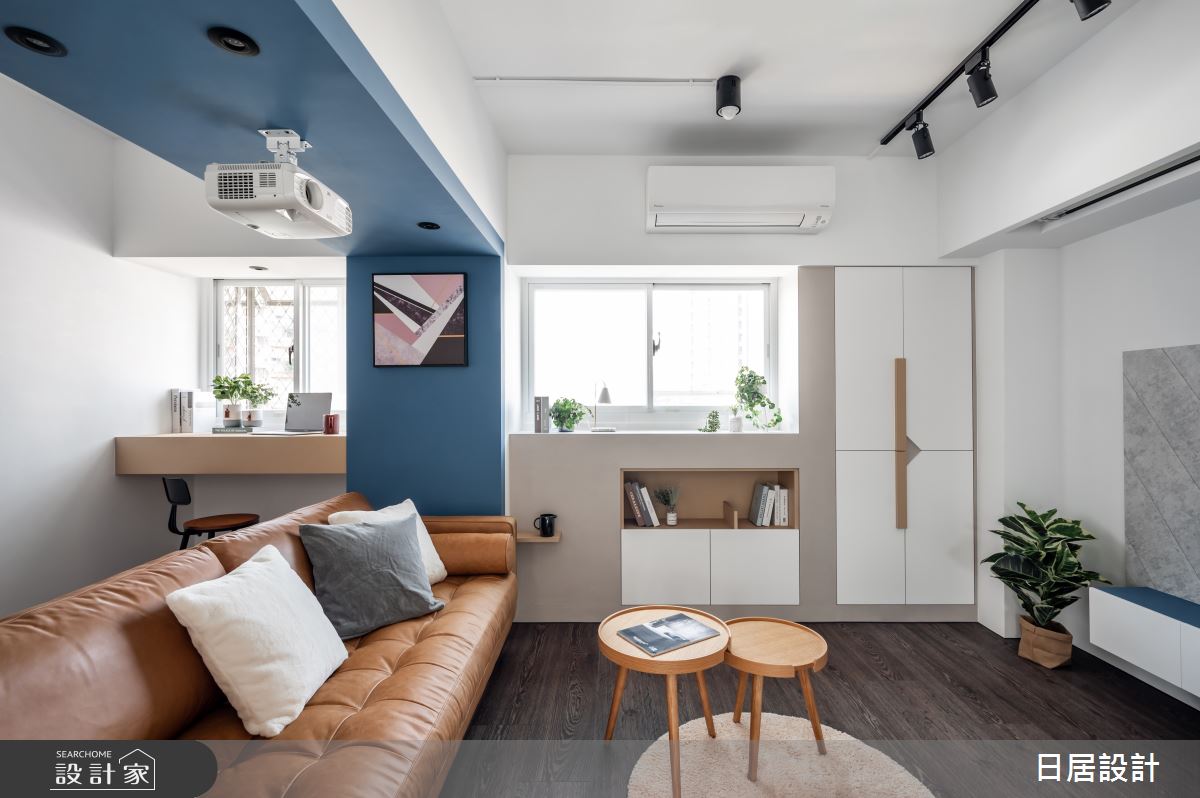 17坪老屋(31~40年)＿混搭風客廳案例圖片＿日居設計＿日居_六分熟之3