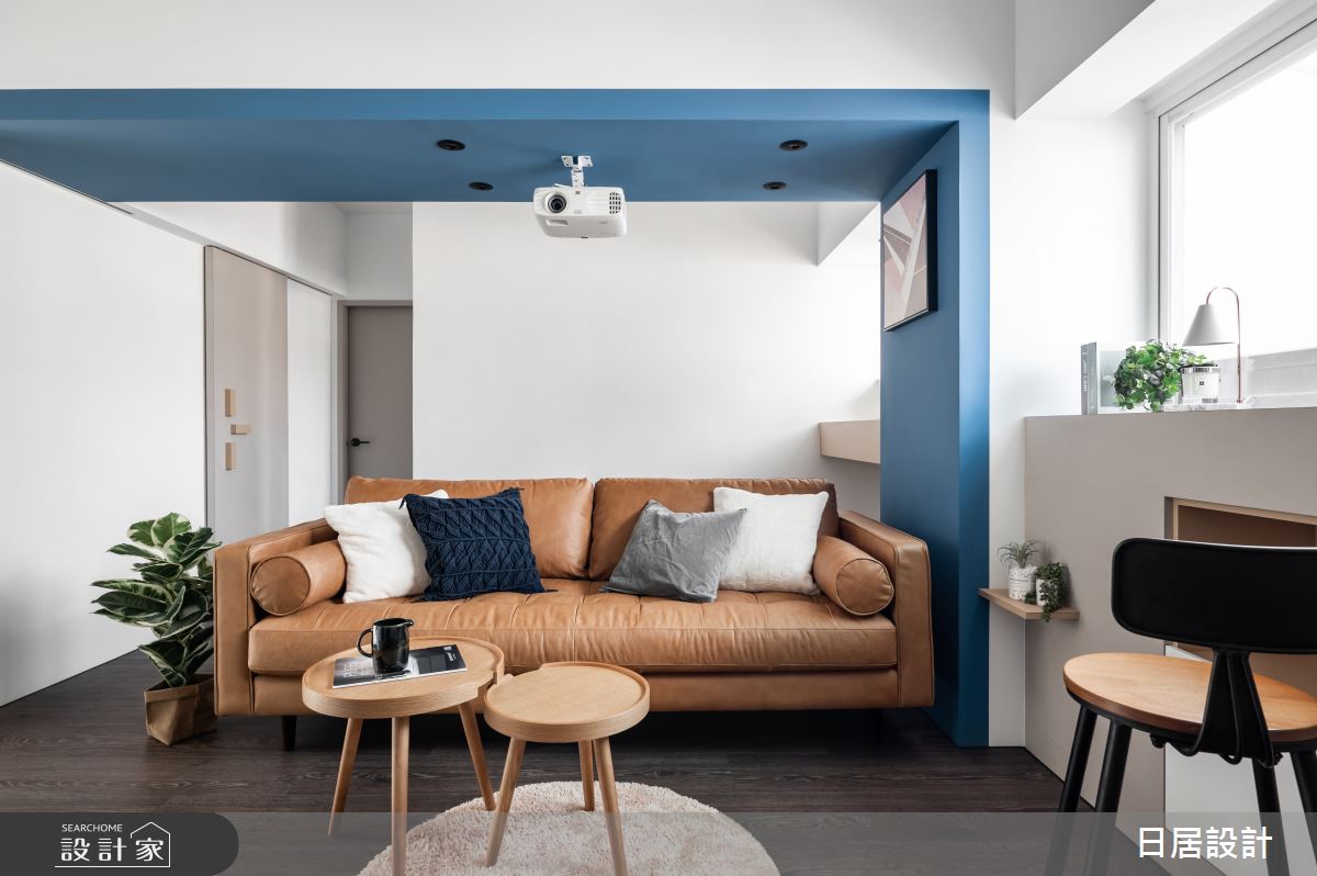 17坪老屋(31~40年)＿混搭風客廳案例圖片＿日居設計＿日居_六分熟之11