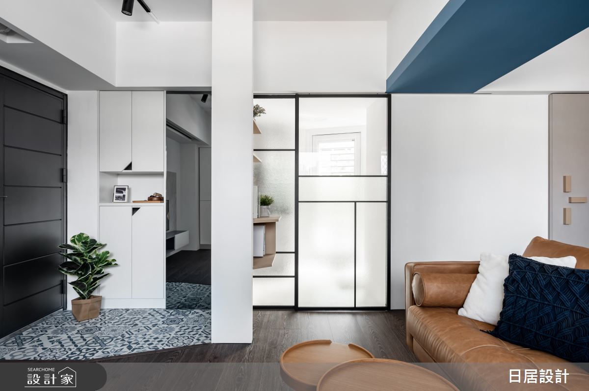 17坪老屋(31~40年)＿混搭風客廳案例圖片＿日居設計＿日居_六分熟之13