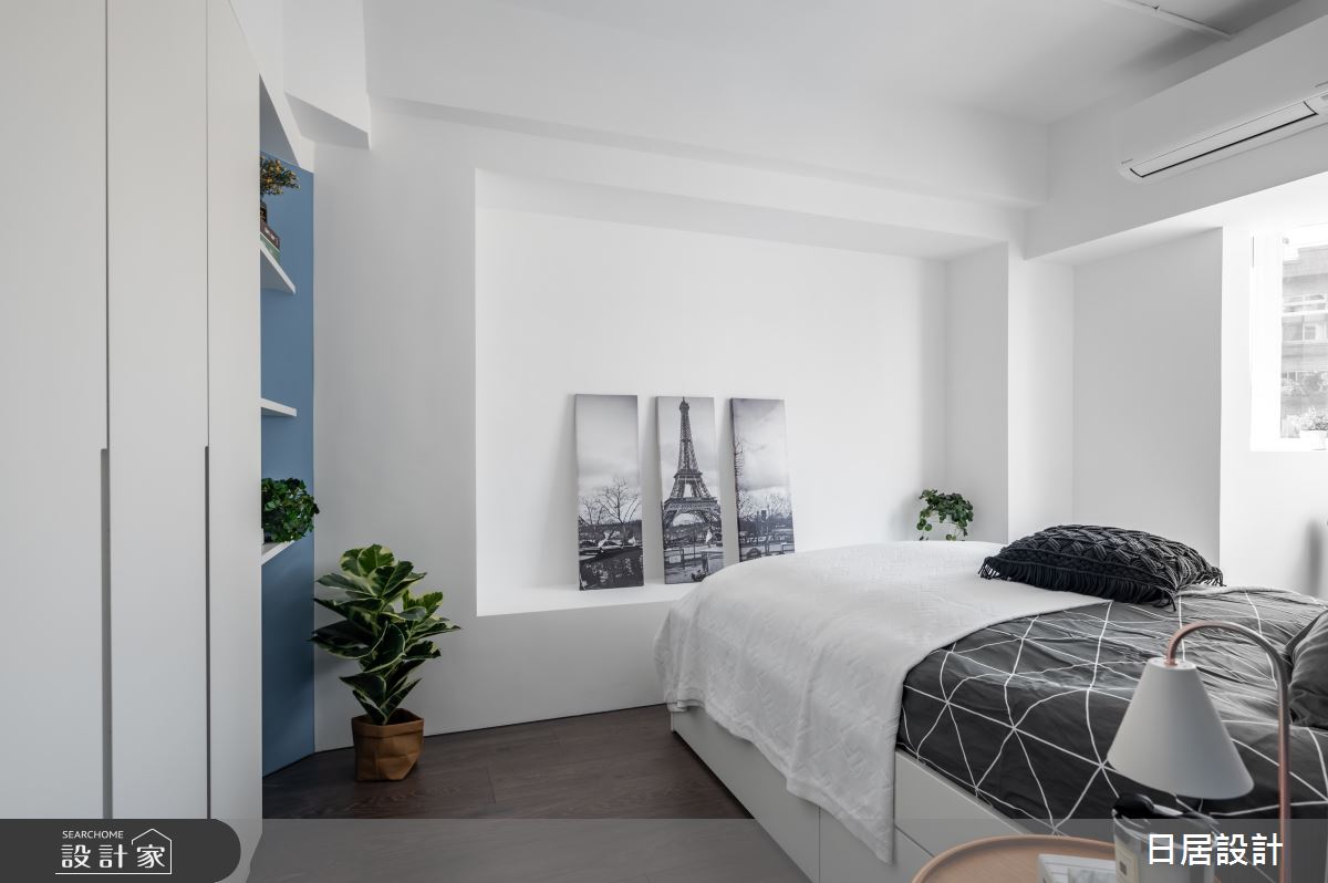 17坪老屋(31~40年)＿混搭風臥室案例圖片＿日居設計＿日居_六分熟之20