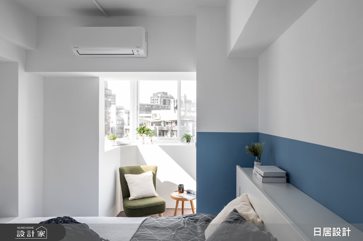 17坪老屋(31~40年)＿混搭風臥室案例圖片＿日居設計＿日居_六分熟之23