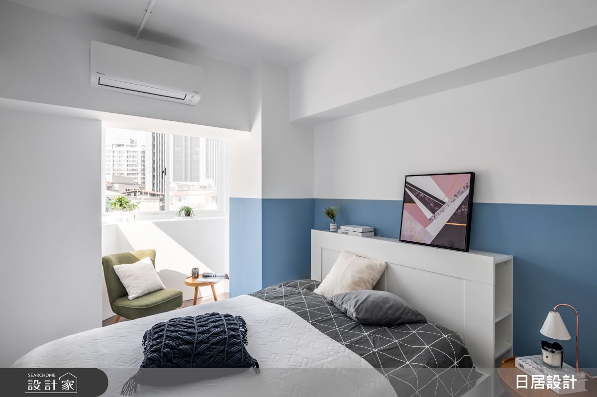 17坪老屋(31~40年)＿混搭風臥室案例圖片＿日居設計＿日居_六分熟之22
