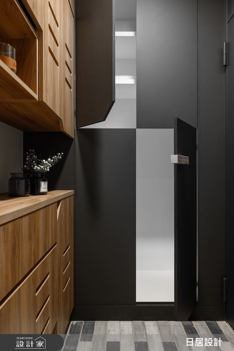 37坪老屋(50年以上)＿混搭風玄關案例圖片＿日居設計＿日居_新生之4