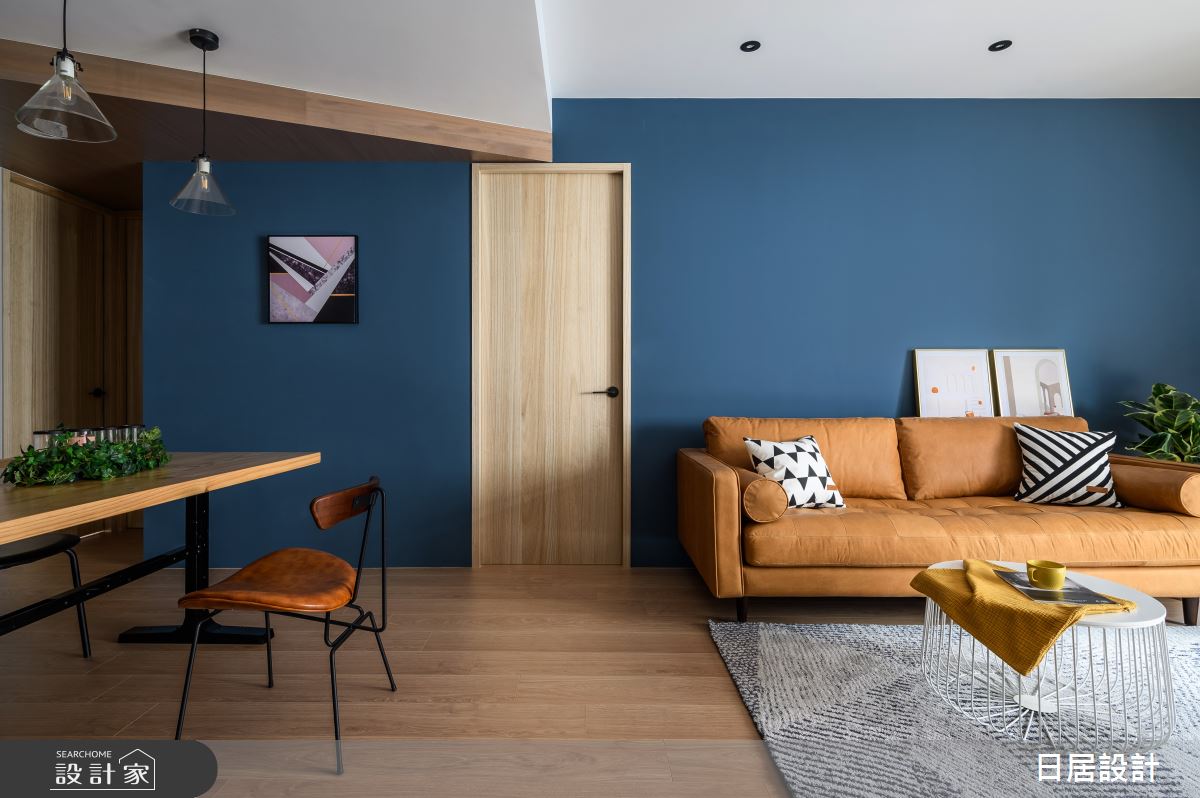 37坪老屋(50年以上)＿混搭風客廳案例圖片＿日居設計＿日居_新生之12