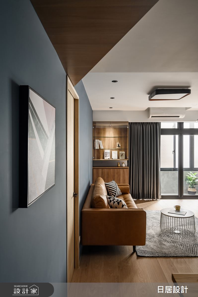 37坪老屋(50年以上)＿混搭風客廳案例圖片＿日居設計＿日居_新生之21