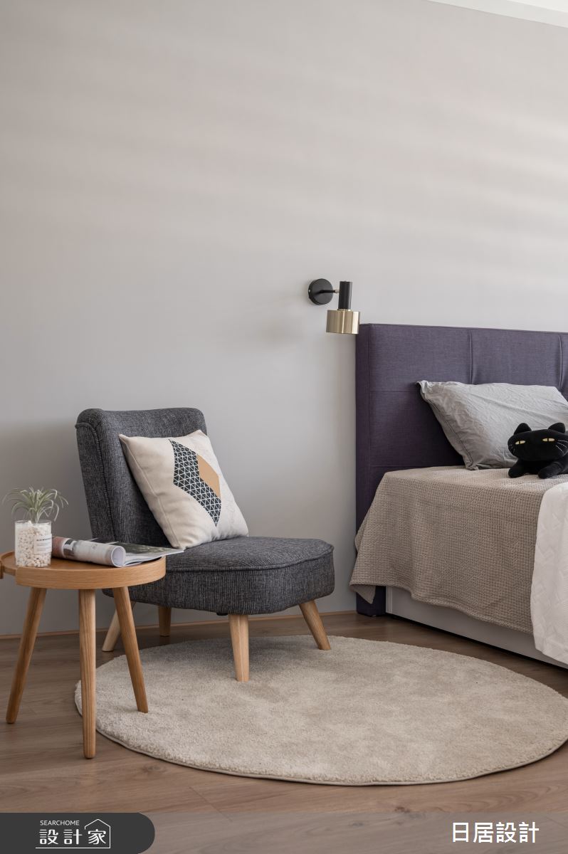 13坪老屋(31~40年)＿混搭風臥室案例圖片＿日居設計＿日居_杲杲出日之14