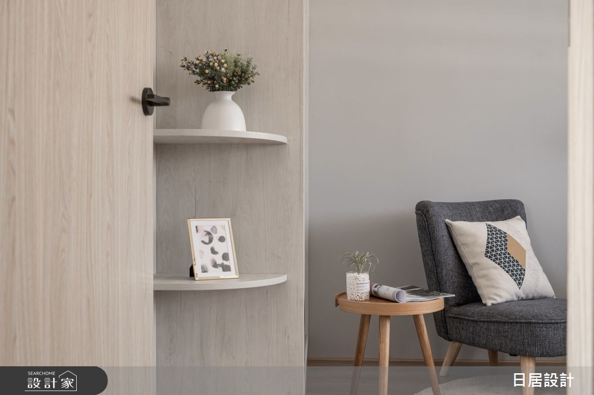 13坪老屋(31~40年)＿混搭風臥室案例圖片＿日居設計＿日居_杲杲出日之13