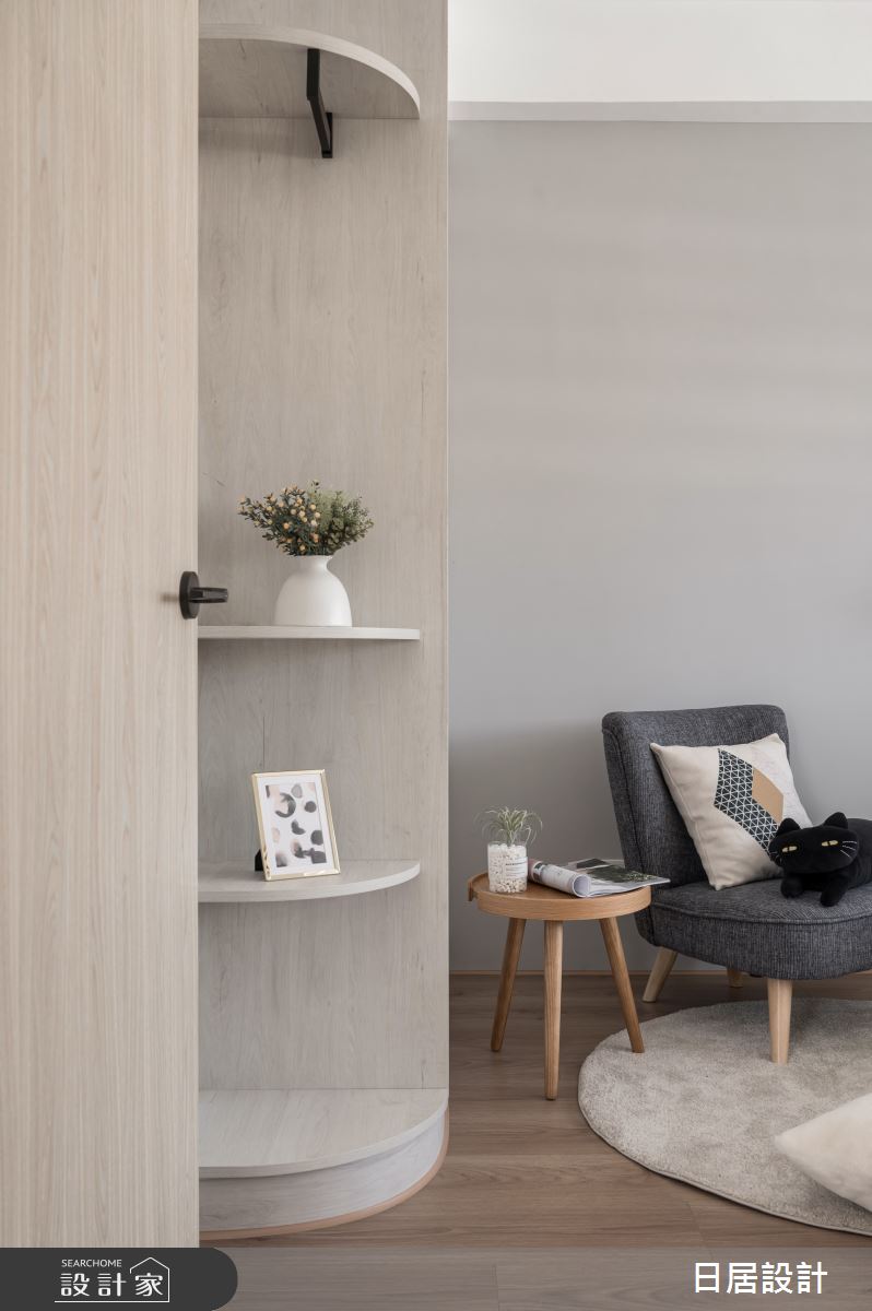 13坪老屋(31~40年)＿混搭風臥室案例圖片＿日居設計＿日居_杲杲出日之11