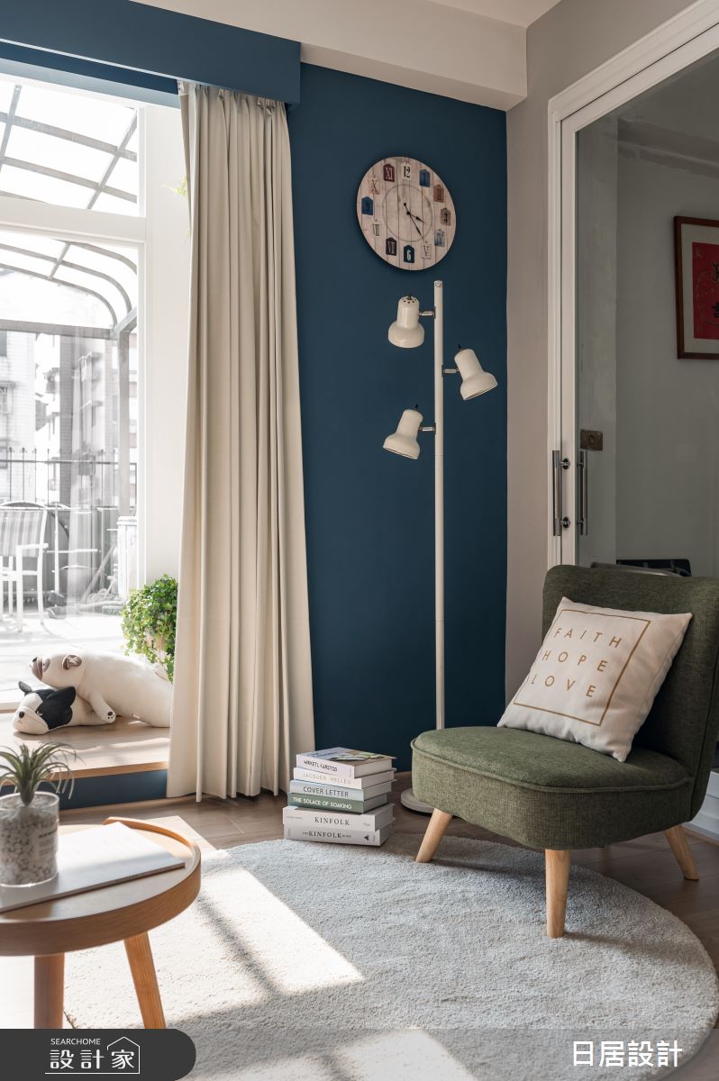 13坪老屋(31~40年)＿混搭風玄關客廳案例圖片＿日居設計＿日居_杲杲出日之6