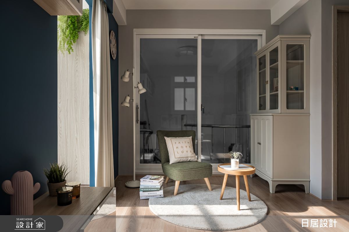 13坪老屋(31~40年)＿混搭風客廳案例圖片＿日居設計＿日居_杲杲出日之7