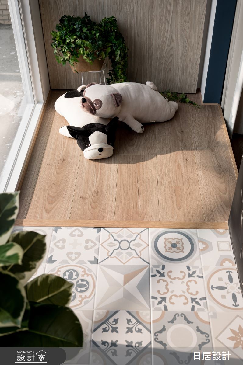 13坪老屋(31~40年)＿混搭風玄關案例圖片＿日居設計＿日居_杲杲出日之26