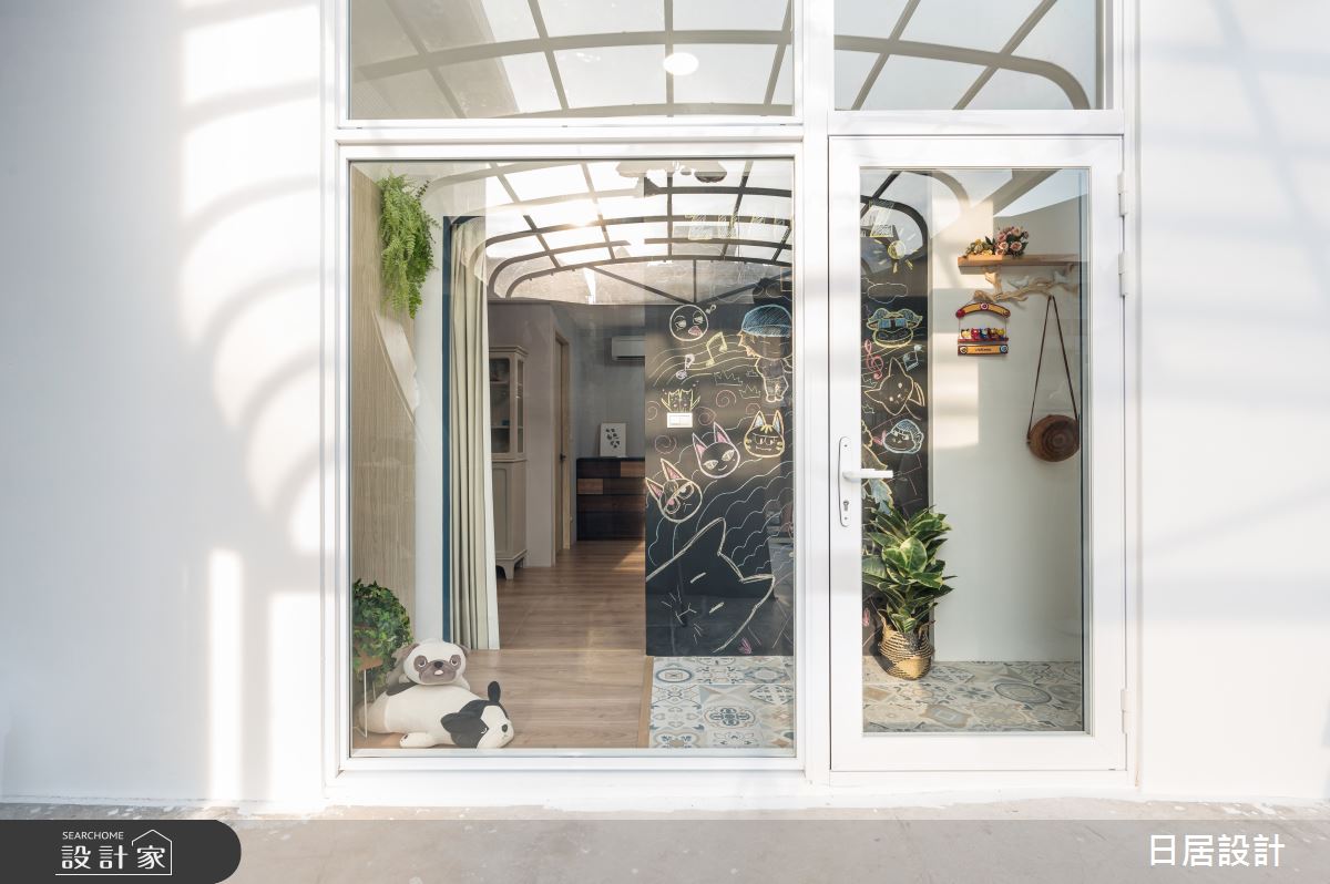 13坪老屋(31~40年)＿混搭風玄關案例圖片＿日居設計＿日居_杲杲出日之28