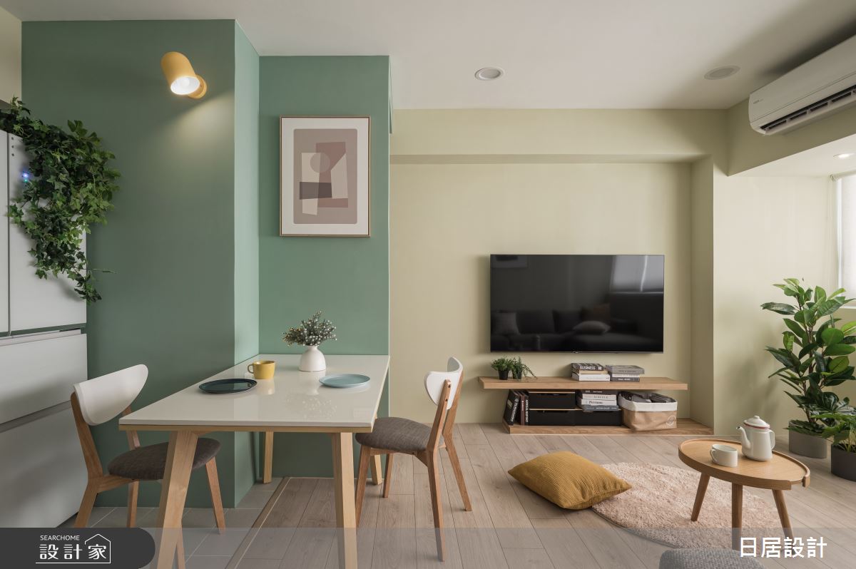 18坪老屋(16~30年)＿混搭風餐廳案例圖片＿日居設計＿日居_芥黃小屋之9