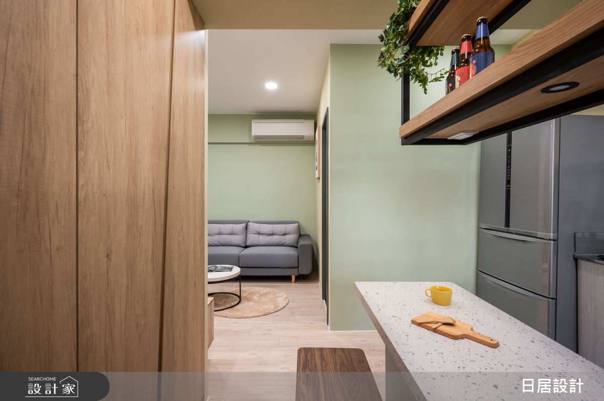 13坪新成屋(5年以下)＿混搭風餐廳廚房吧檯案例圖片＿日居設計＿日居_盛夏之11