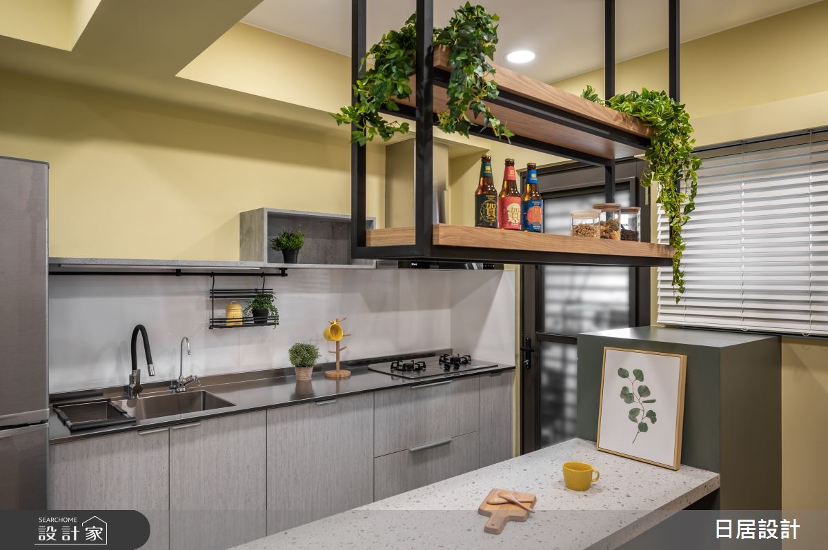 13坪新成屋(5年以下)＿混搭風餐廳廚房吧檯案例圖片＿日居設計＿日居_盛夏之14