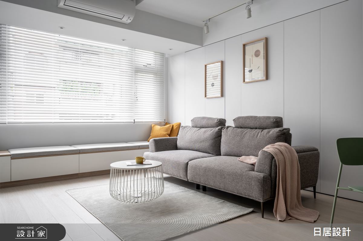 26坪老屋(31~40年)＿混搭風客廳案例圖片＿日居設計＿日居_恬適之10