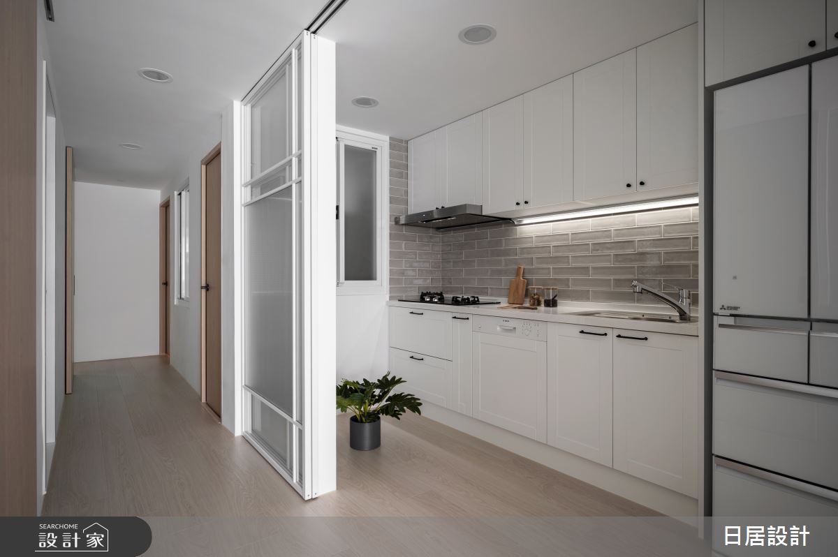 26坪老屋(31~40年)＿混搭風廚房案例圖片＿日居設計＿日居_恬適之26