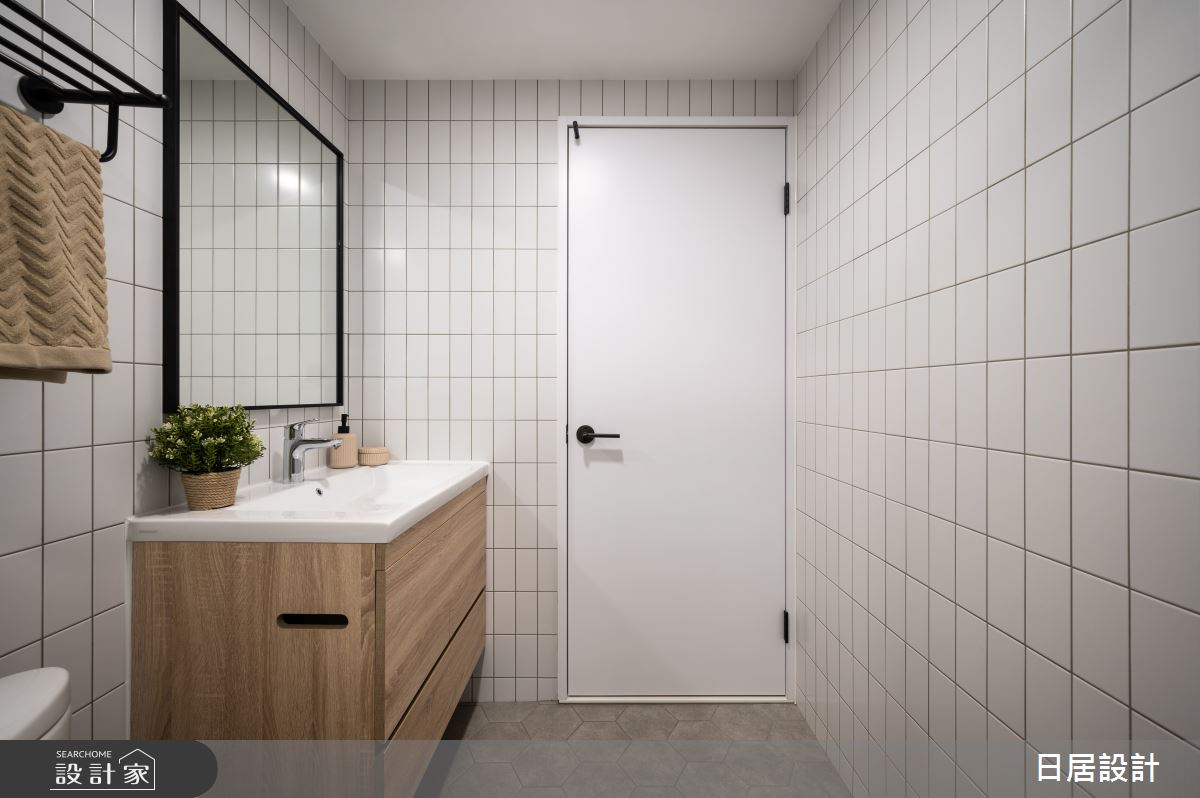 26坪老屋(31~40年)＿混搭風浴室案例圖片＿日居設計＿日居_恬適之29