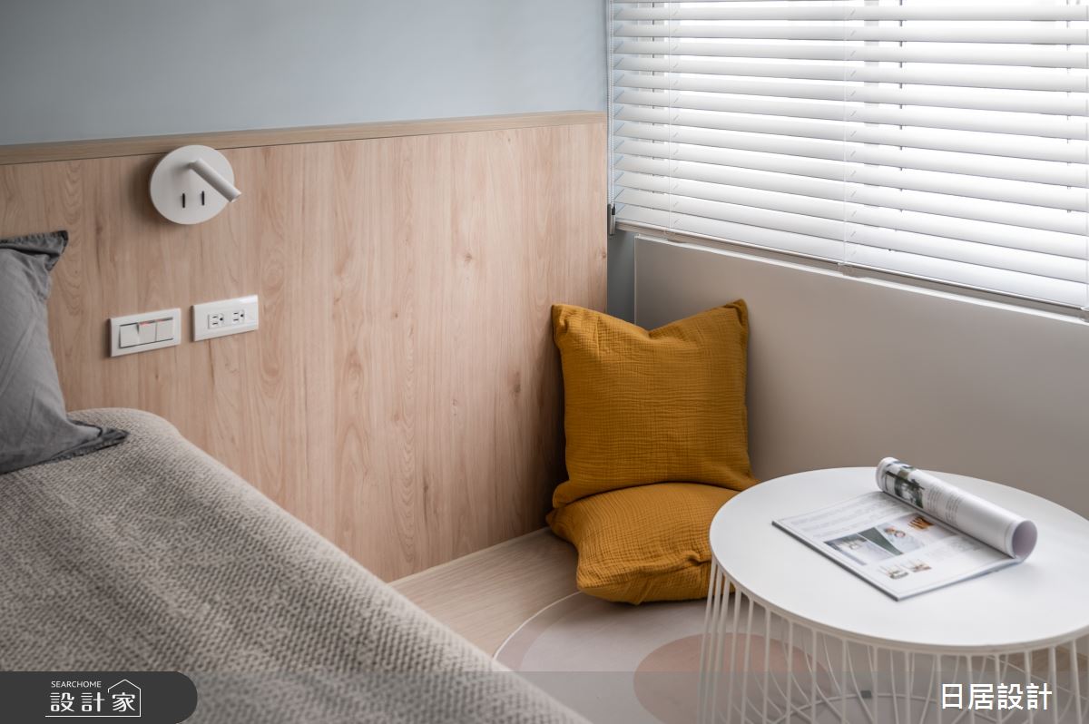 26坪老屋(31~40年)＿混搭風臥室案例圖片＿日居設計＿日居_恬適之32