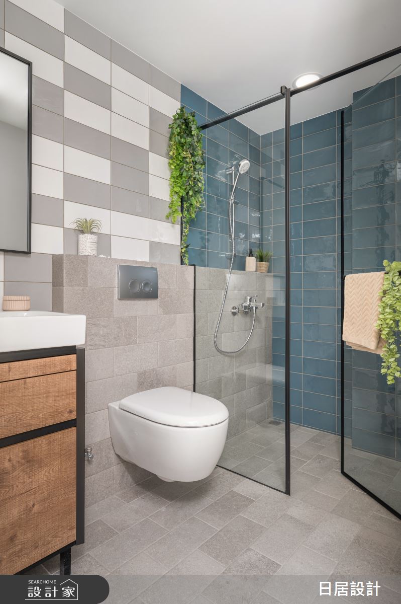 21坪老屋(31~40年)＿混搭風浴室案例圖片＿日居設計＿日居_秋褐之27