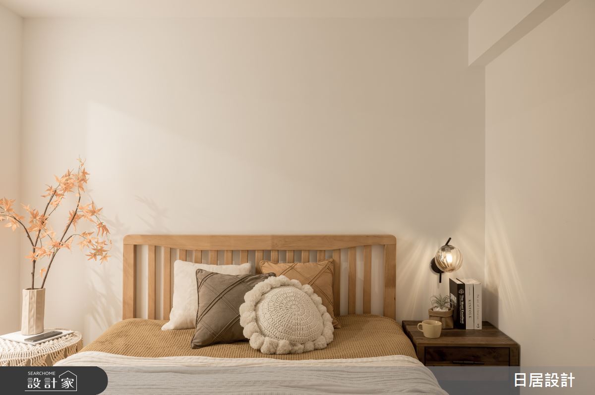 21坪老屋(31~40年)＿混搭風臥室案例圖片＿日居設計＿日居_秋褐之33