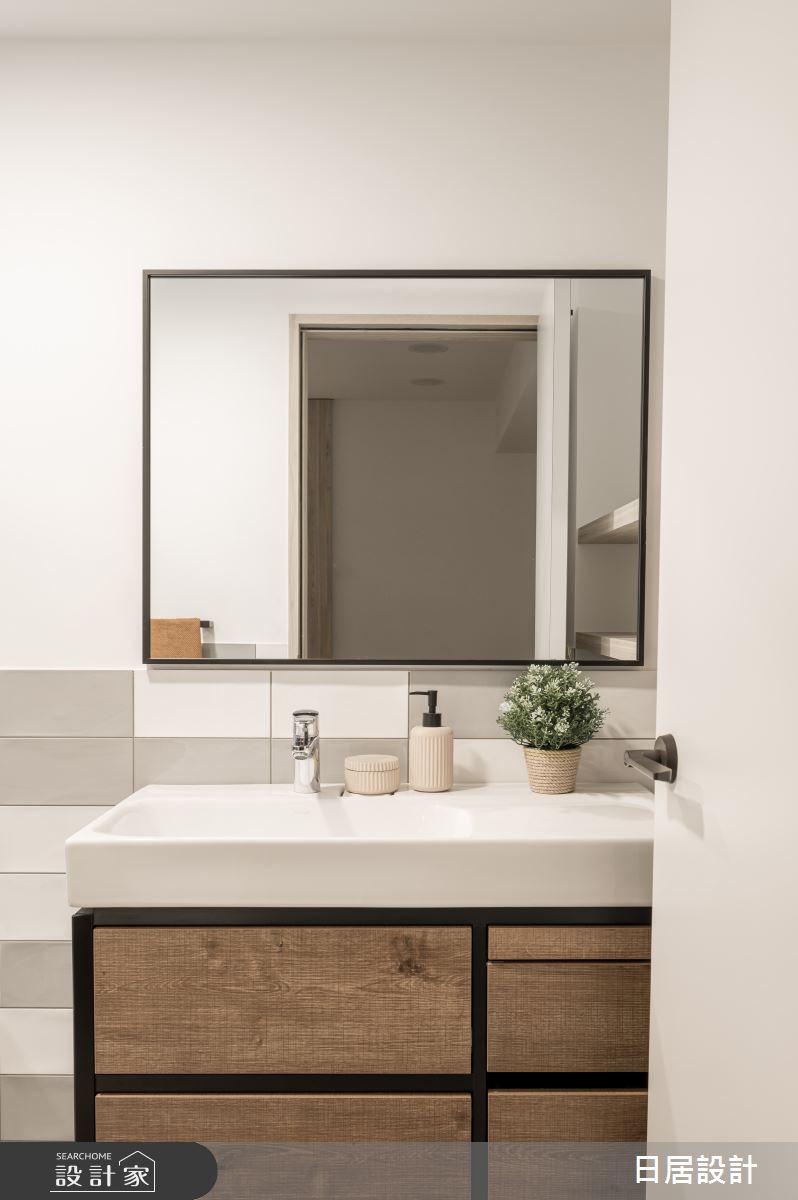 21坪老屋(31~40年)＿混搭風浴室案例圖片＿日居設計＿日居_秋褐之31